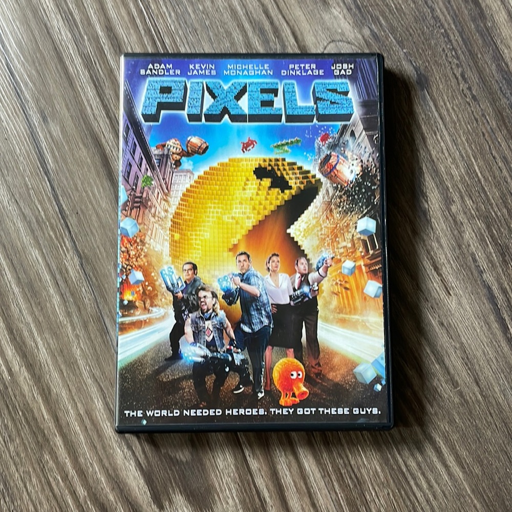 Pixels DVD